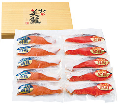 紅鮭・時鮭切身セット